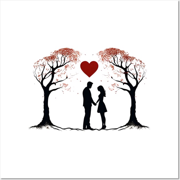 Hidden Feelings - Romantic Valentine's Day Wall Art by Orento